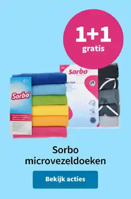 Plein.nl Sorbo Microvezeldoeken aanbieding