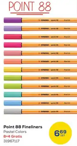 Supra Bazar Point 88 Fineliners aanbieding