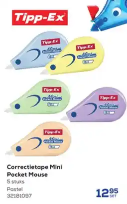 Supra Bazar Correctietape Mini Pocket Mouse aanbieding