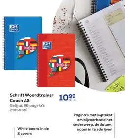 Supra Bazar Schrift Woordtrainer Coach A5 aanbieding