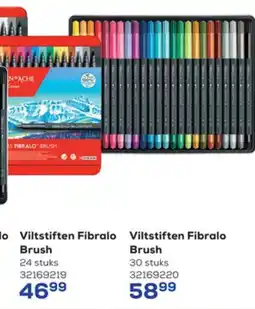 Supra Bazar Viltstiften Fibralo Brush aanbieding