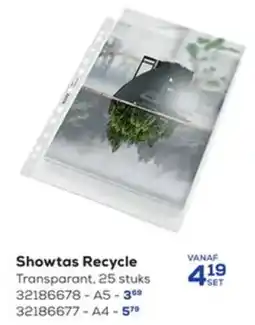 Supra Bazar Showtas Recycle aanbieding