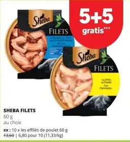 Spar Sheba filets aanbieding