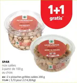 Spar noix salées aanbieding