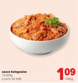 Spar sauce bolognaise aanbieding