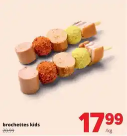 Spar brochettes kids aanbieding