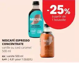Spar Nescafe espresso concentrate aanbieding