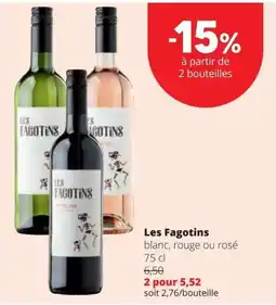Spar Les Fagotins aanbieding