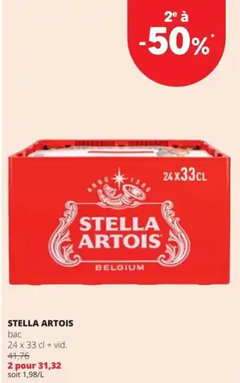Spar Stella artois aanbieding
