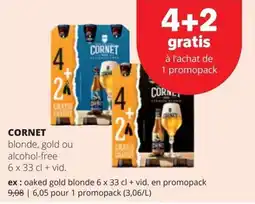 Spar Cornet blonde, gold ou alcohol-free aanbieding