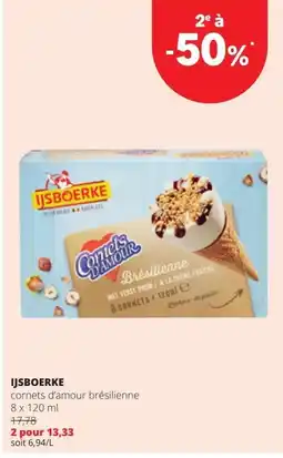 Spar Ijsboerke cornets d'amour brésilienne aanbieding