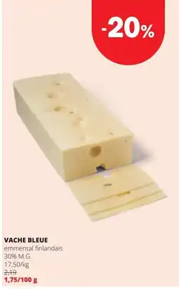 Spar Vache bleue aanbieding