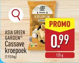 ALDI Asia green garden cassave kroepoek aanbieding
