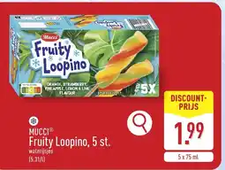 ALDI Mucci fruity loopino aanbieding