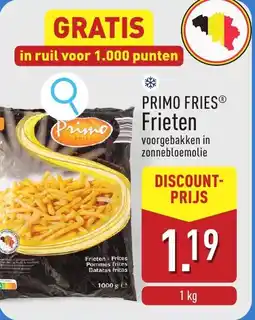 ALDI Primo fries frieten aanbieding