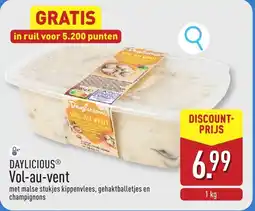 ALDI Daylicious vol-au-vent aanbieding