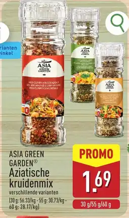 ALDI Asia green garden aziatische kruidenmix aanbieding