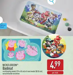 ALDI Nickelodeon badmat aanbieding