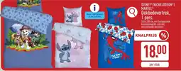 ALDI Disney nickelodeon marvel dekbedovertrek aanbieding