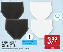ALDI Up2fashion slips aanbieding