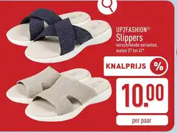 ALDI Up2fashion slippers aanbieding