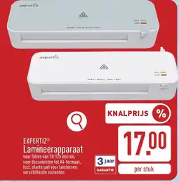 ALDI Expertiz lamineerapparaat aanbieding