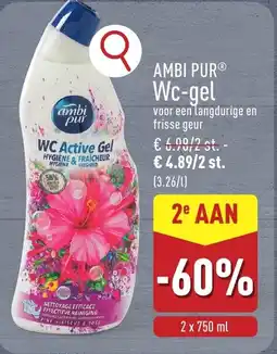 ALDI Ambi pur WC-gel aanbieding