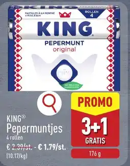 ALDI King pepermuntjes aanbieding