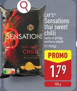 ALDI Lay's sensations thai sweet chilli aanbieding
