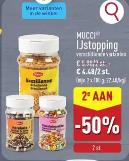 ALDI Mucci ijstopping aanbieding