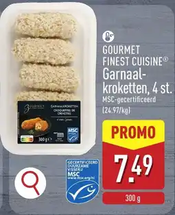 ALDI Gourmet finest cuisine garnaal kroketten aanbieding