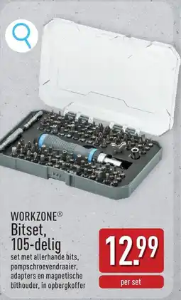 ALDI Workzone bitset aanbieding