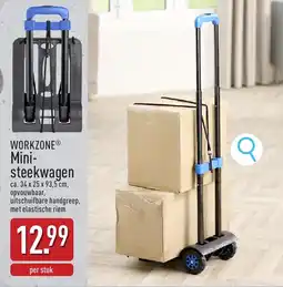 ALDI Workzone mini- steekwagen aanbieding