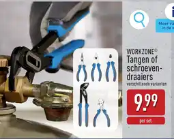 ALDI Workzone tangen of schroeven draaiers aanbieding