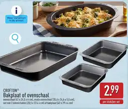 ALDI Crofton bakplaat of ovenschaal aanbieding