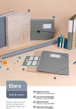 AVA Ringmap A4 crème aanbieding