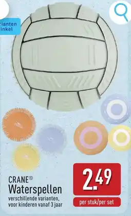 ALDI Crane waterspellen aanbieding