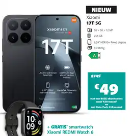 Base Xiaomi 17T 5G aanbieding
