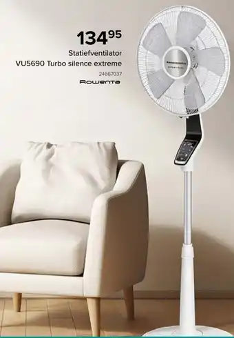 Statiefventilator VU5690 Turbo silence extreme