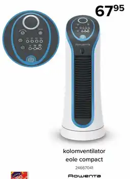 Euroshop kolomventilator eole compact aanbieding