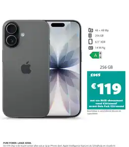 Base iPhone 17 aanbieding
