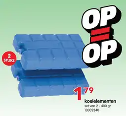 Yess Koelelementen aanbieding