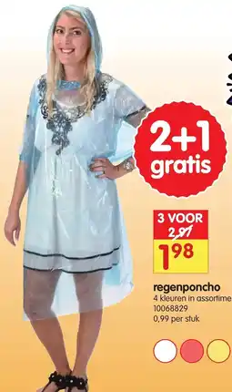 Yess Regenponcho aanbieding