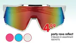 Yess party rave reflect aanbieding
