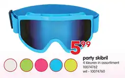 Yess party skibril aanbieding