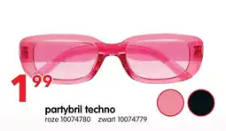 Yess partybril techno aanbieding