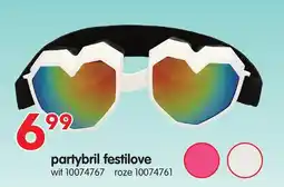 Yess partybril festilove aanbieding