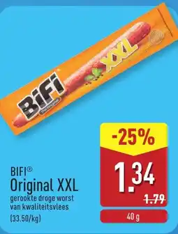 ALDI Bifi Original XXL aanbieding