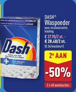 ALDI Dash waspoeder aanbieding