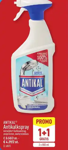 ALDI Antikal antikalkspray aanbieding
